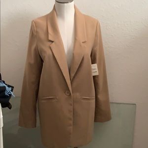 Ladies Camel Blazer